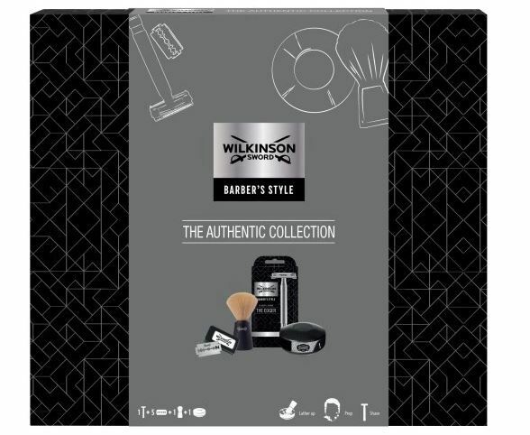 Wilkinson Sword The Edger – 5 Double Edge Ersatzklingen Für Rasierhobel, Traditionelle Barbershop-Rasur