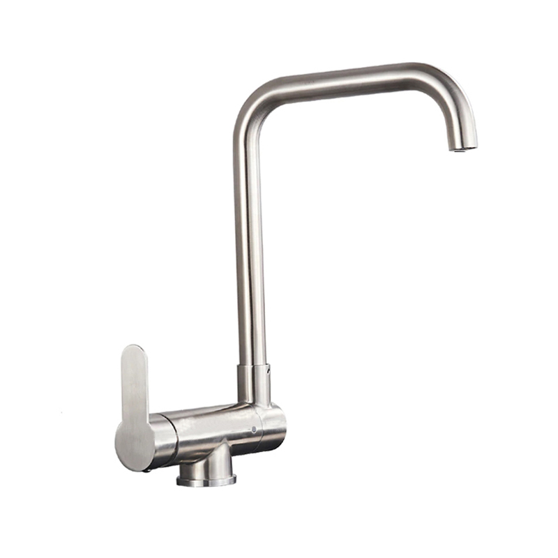 Küchenarmatur Fenster Matt Silber Lamena Lauferi