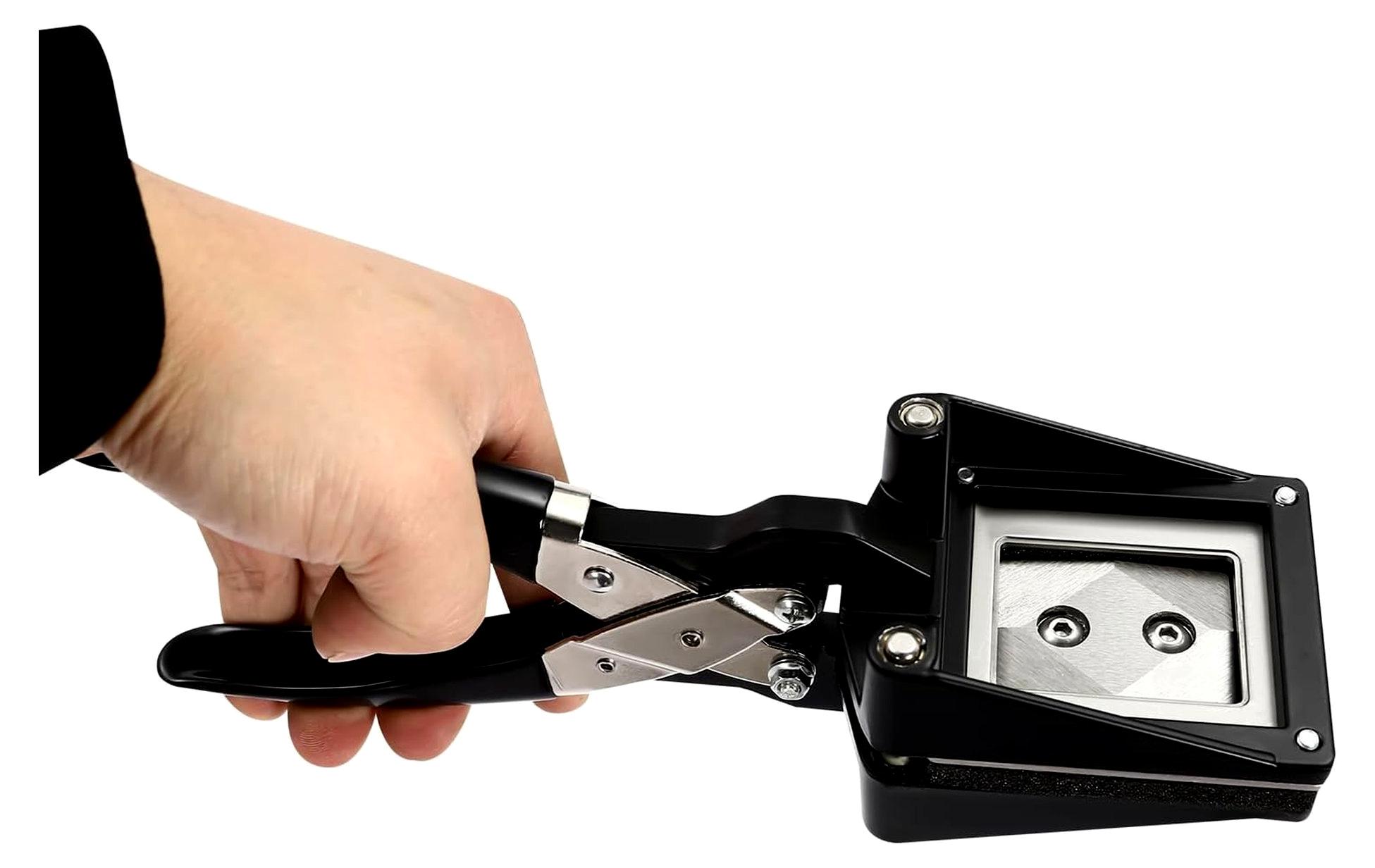 Markenlos Fotoschneider für Standard-Passbilder, 35 mm x 45 mm, Bildstanze für Zuhause, Büro und Fotostudio