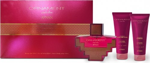 Afnan Ornament Purple Allure EDP 100 ml + SG 100 ml + BL 100 ml W
