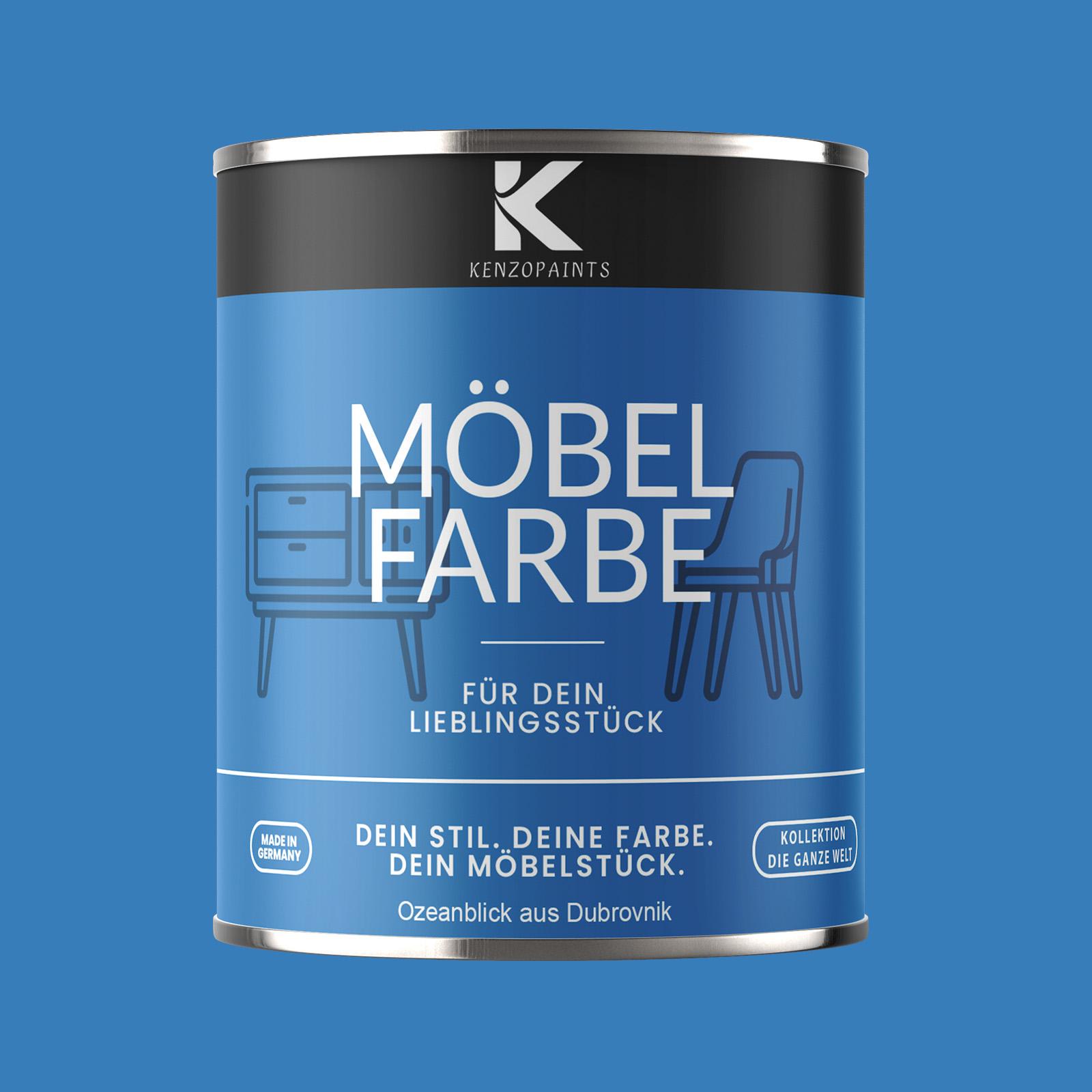 Farbmanufaktur Contura Berkemeier Kenzopaints 750ml Möbelfarbe Möbellack - Ozeanblick aus Dubrovnik