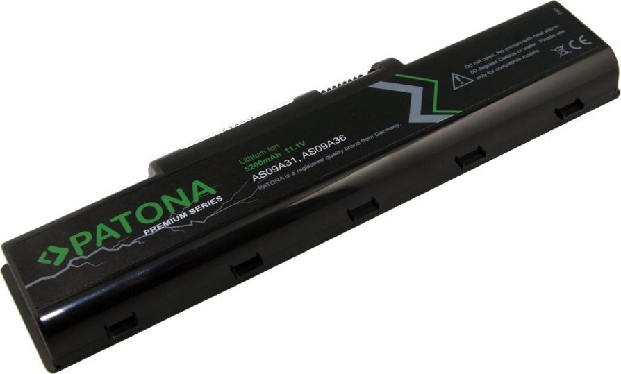 PATONA-Batterien für ntb-HP Pavillon DV4 5200mAh Li-Ion 11,1V PRÄMIE PT2344