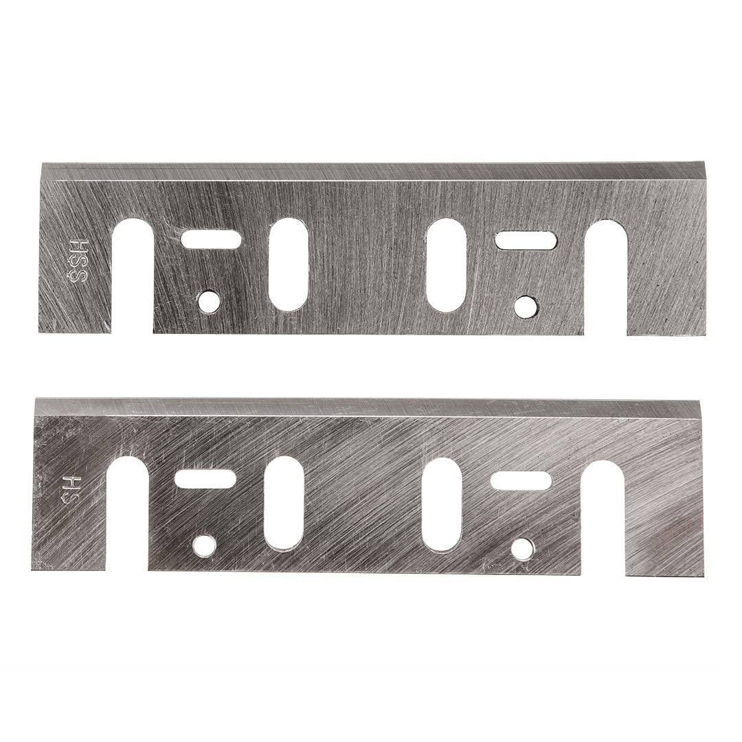 4er-Set HM-Wendemesser/Hobelmesser Für Skil Hobel 92H / 94H / 95H / 96H / 97H / 98H / MH75/3 – 82 X 5,5 X 1,1 Mm