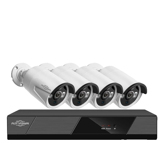 Bezpečnostný kamerový systém CCTV, rozlíšenie 5MP, plne farebné nočné videnie, 1T, 8CH DVR x 2MP 4Cam