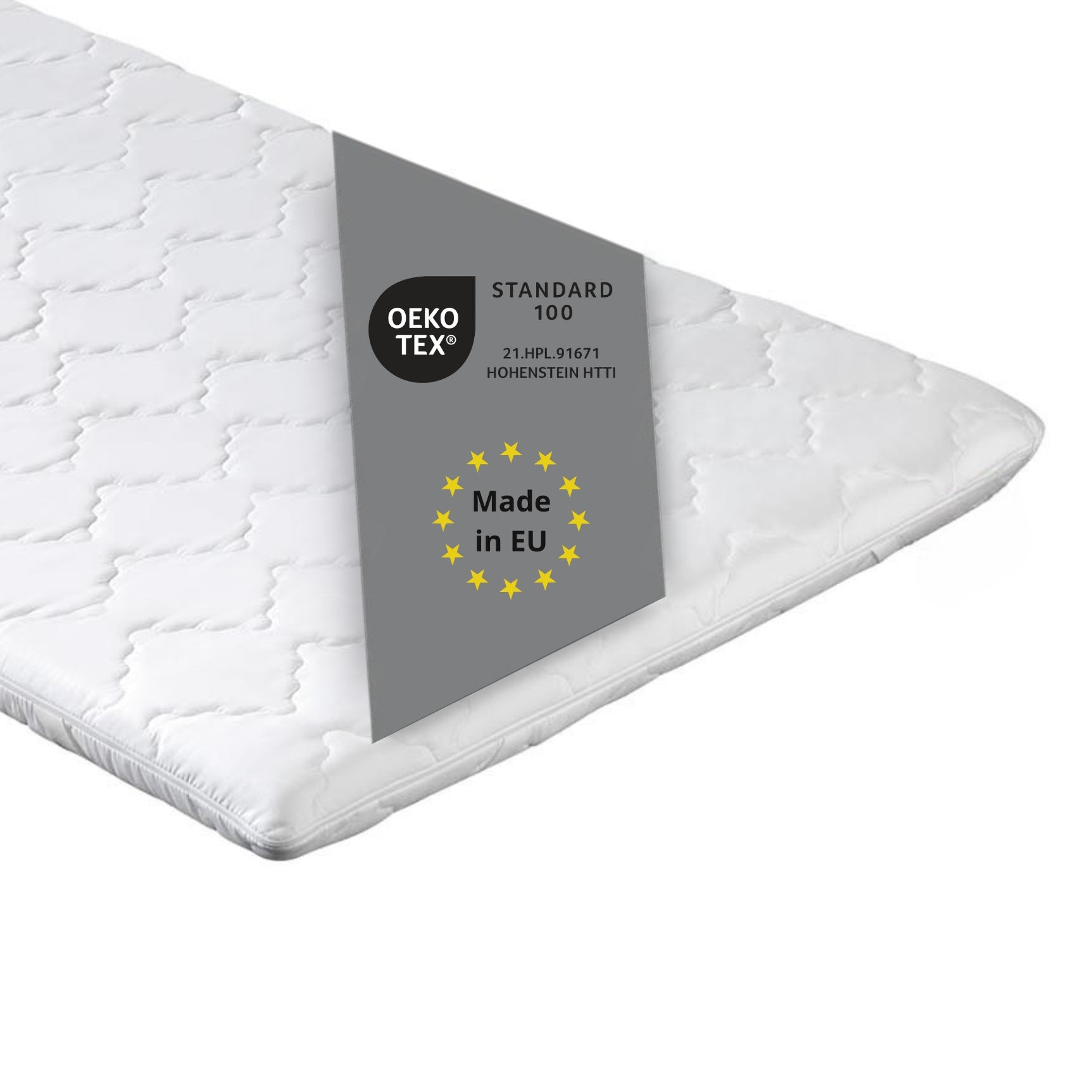 Topper In Schiuma Ad Alta Resilienza, Accoglienza Soffice Di DREAMEA 140 X 190 Cm 85389047
