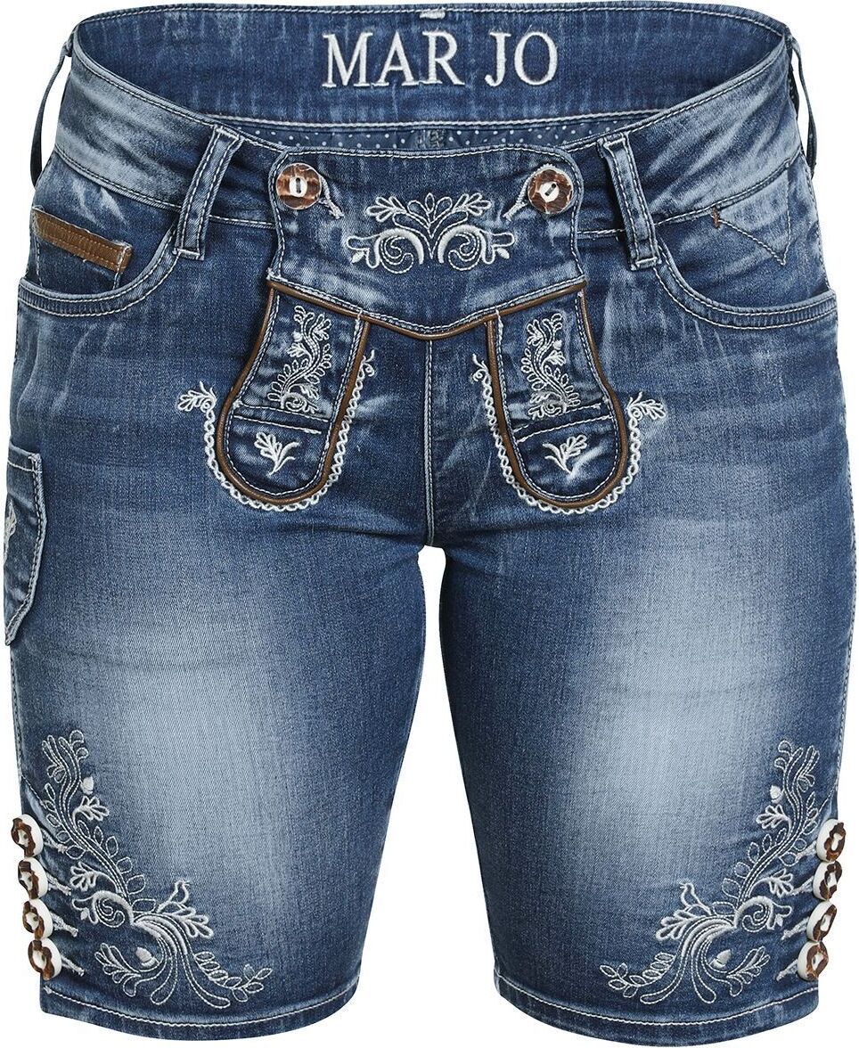 MarJo Trachtenjeans K69-FRANZISKA K69-FRANZISKABermuda-blau-30