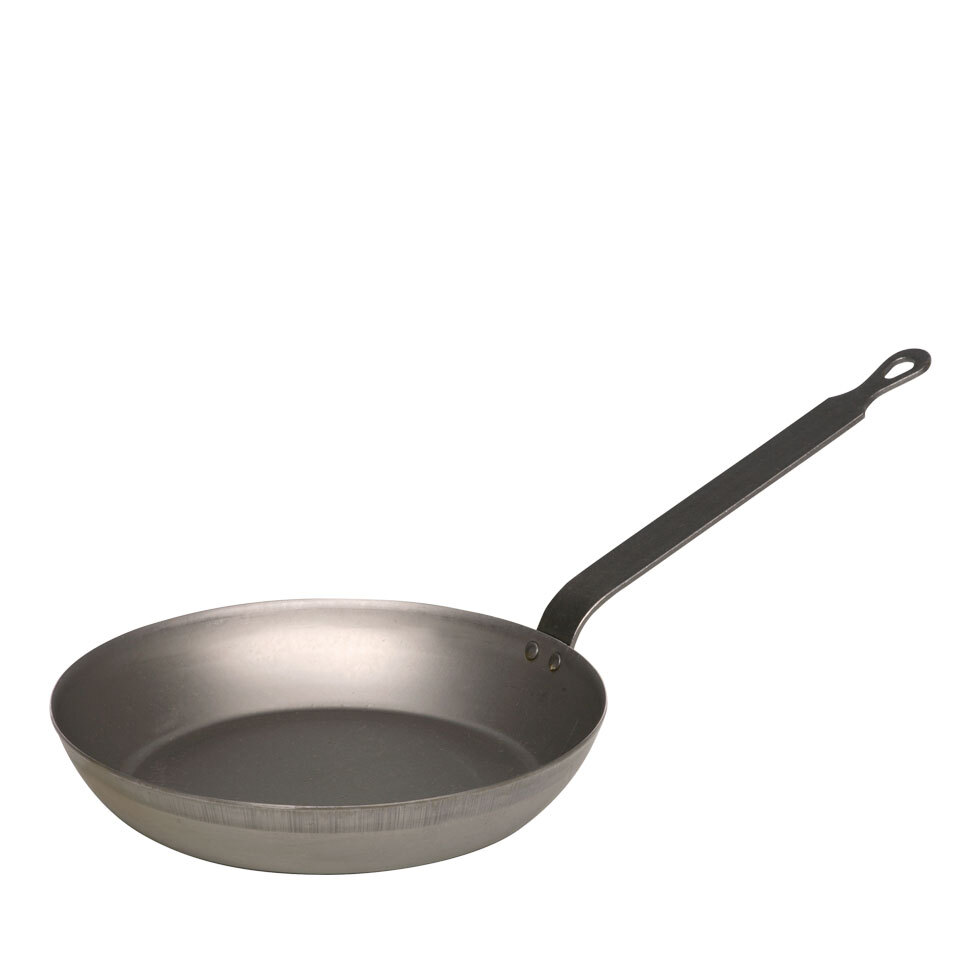Riess Eisenpfanne Bratpfanne Pfanne 26 cm Silber 0565-023