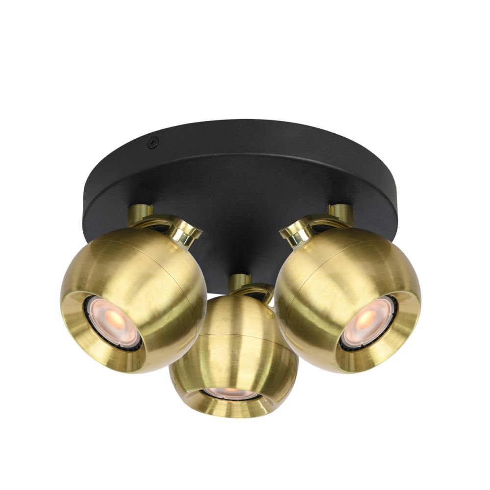 Strahlerlampe LAFIN SPL-45379-3-BK-BRSS Italux