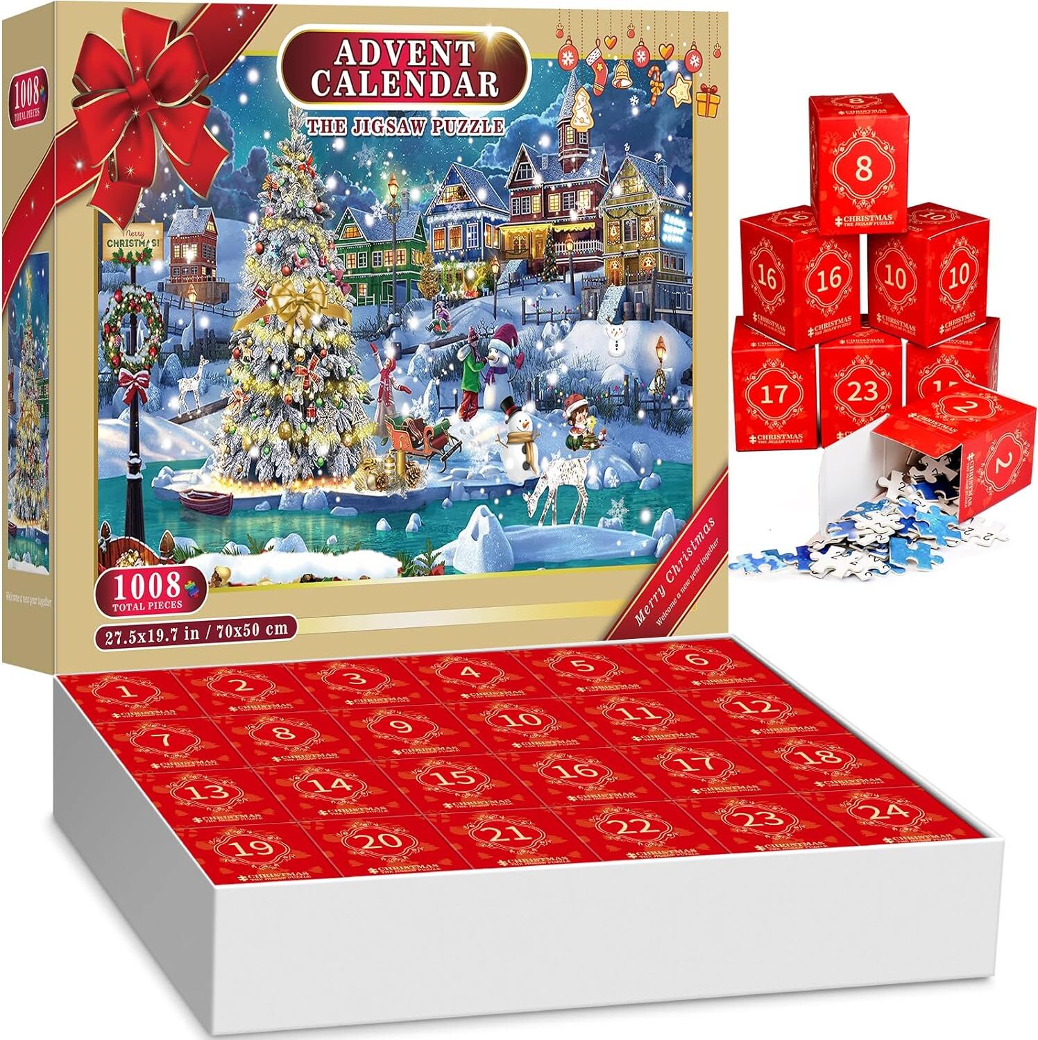 Adventskalender Puzzle, Weihnachts Jigsaw Kaufland.de