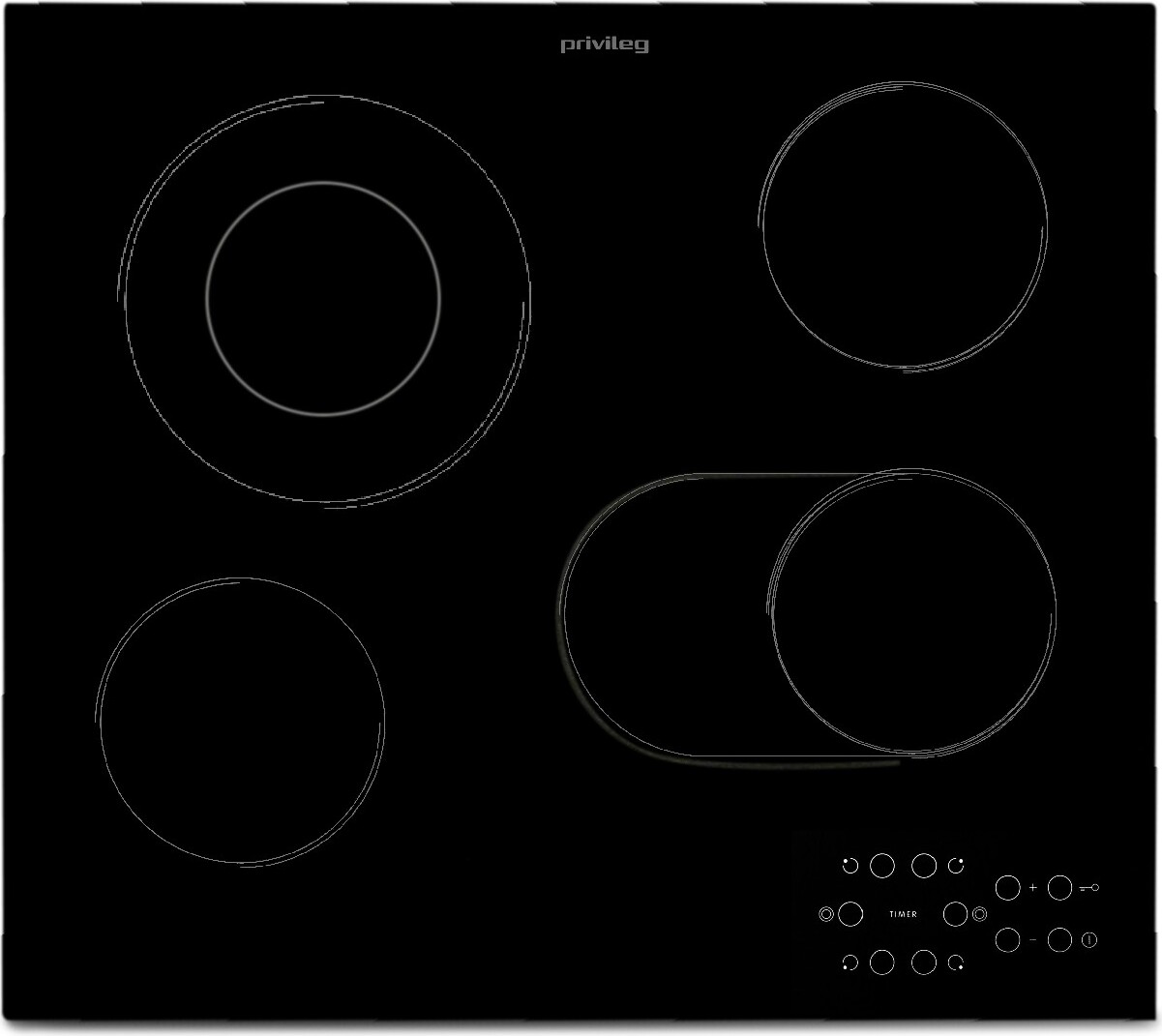 Privileg PCTAC 6042 IN Kochfeld