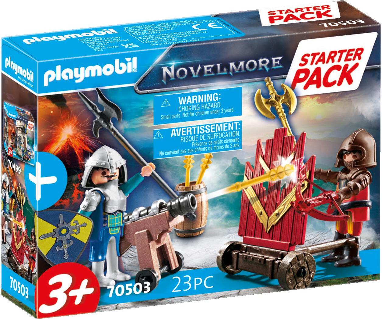 PLAYMOBIL Novelmore 70503 Starter Pack Novelmore Ergänzungsset