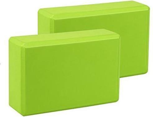 Einemgeld Yogablöcke – Hochdichte Yogablöcke, 2er-Pack – Komfortable, rutschfeste Fitness-Schaumstoffblöcke – Grün K-PCXJ-20251122-75