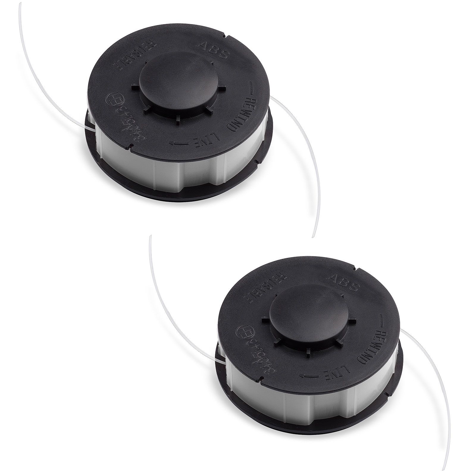 Powerplus Powxg30033/xg30035 Trimmerfaden 2 Einheiten Silber Silber One Size POWACG1162