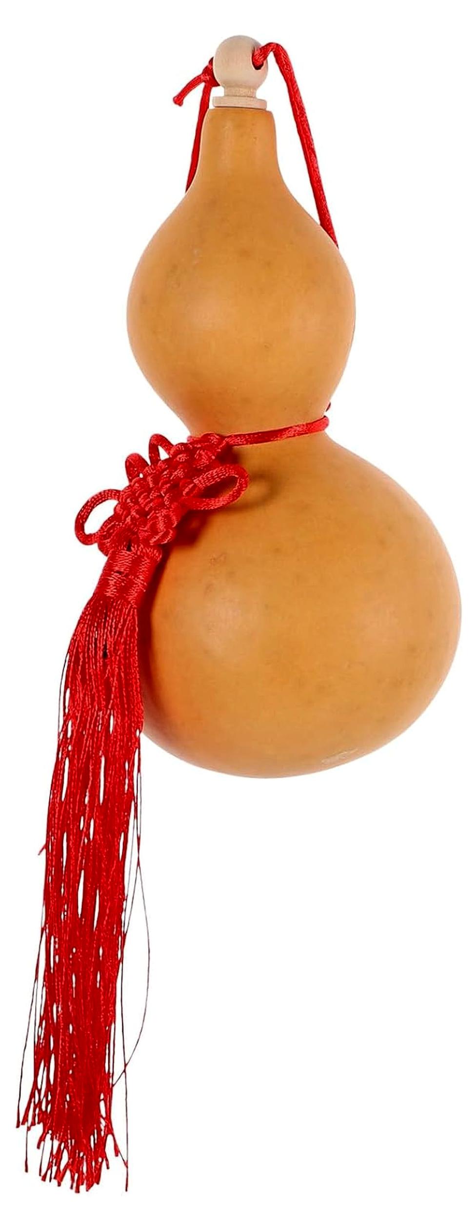 Markenlos Kürbisfigur aus Kalebassenholz 10 14cm als Einweihungsgeschenk Dekoration für das Zuhause filigrane Handwerksverzierung