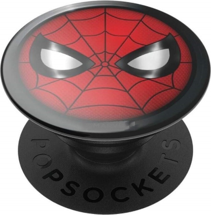 PopSockets PopGrip Con Supporto Per Smartphone - Top Intercambiabile A Tema Smalto Peter Parker Suit, Grip E Stand