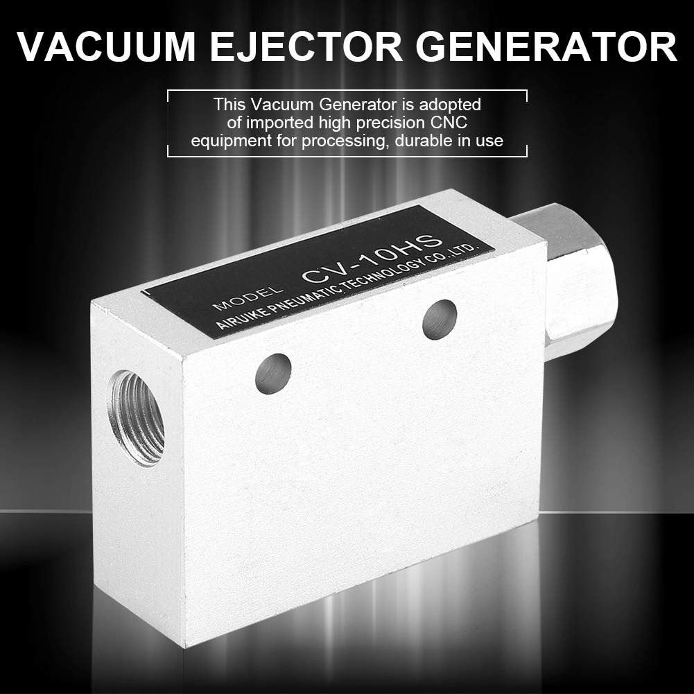 Cocosity Vakuumerzeuger,Vakuum-Ejektor-Generator,CV-10HS-Vakuumerzeuger,Vakuum-Ejektor,1/8-Vakuumerzeuger