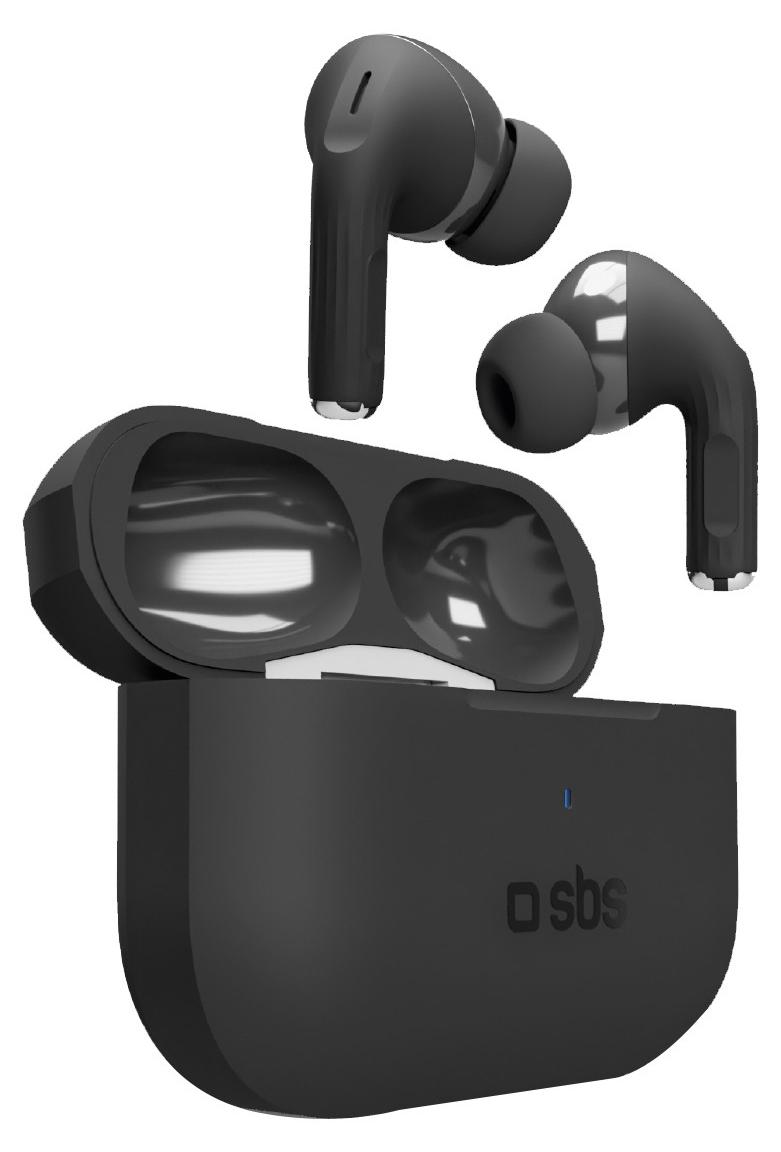 SBS Air Kab Max, True Wireless Stereo (TWS), Hovor / hudba, 20 - 20000 Hz, 50 g, Slúchadlá s mikrofónom, Čierna