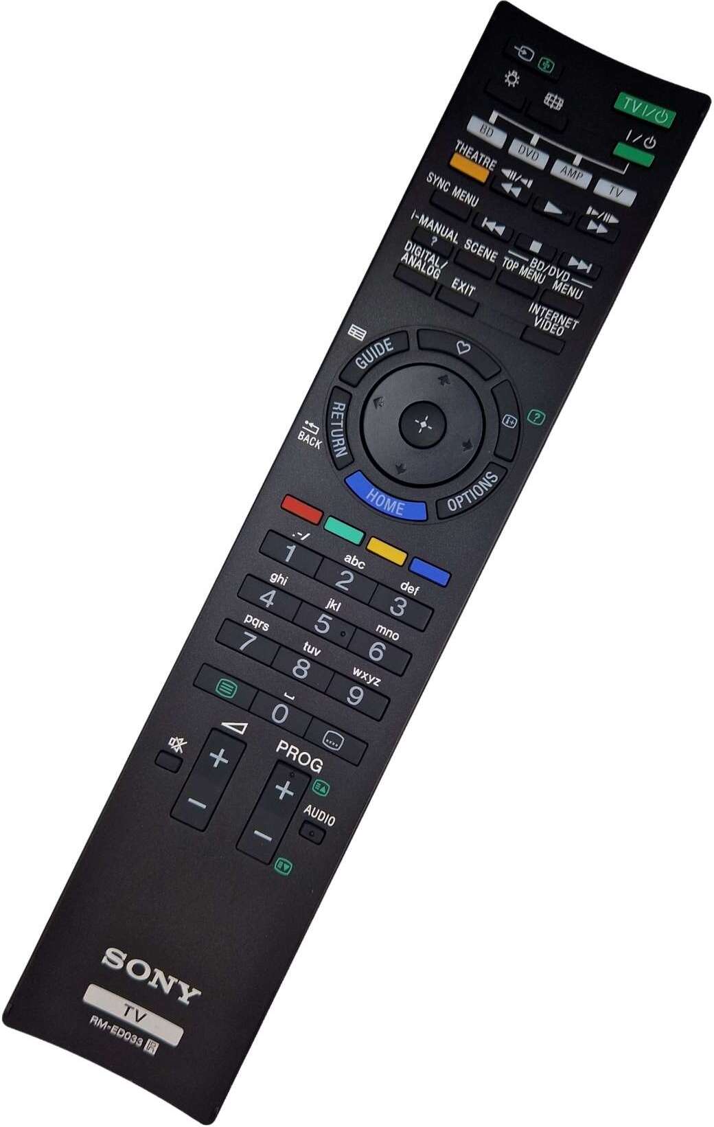Original Fernbedienung SONY KDL-32EX603 KDL32EX605 KDL-32EX605 KDL32EX605CEI RM-ED033