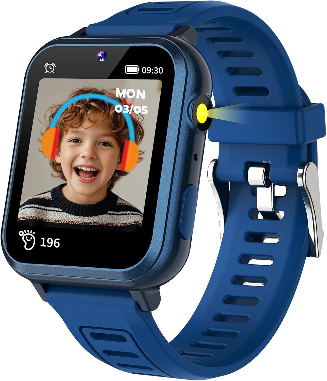 Smartwatch Deti Chlapci Dievčatá 24 Hra MP3 Hudba HD Fotoaparát Detský zámok Krokomer 13 Budík