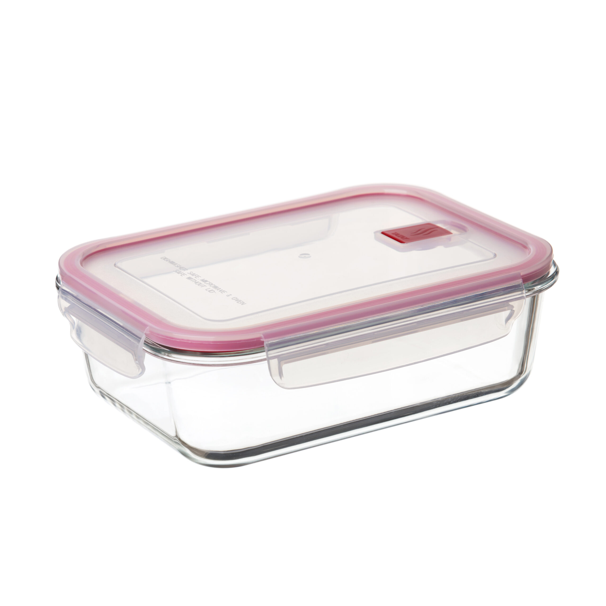 Tatay 1161809 Hermético Cook&Eat Vidrio Rect. 1,5L Rojo