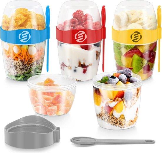 OEM Havermout-Set für dein Frühstück - 2er Set - Glas - 500ml - Übernachtungsoatenset 2026