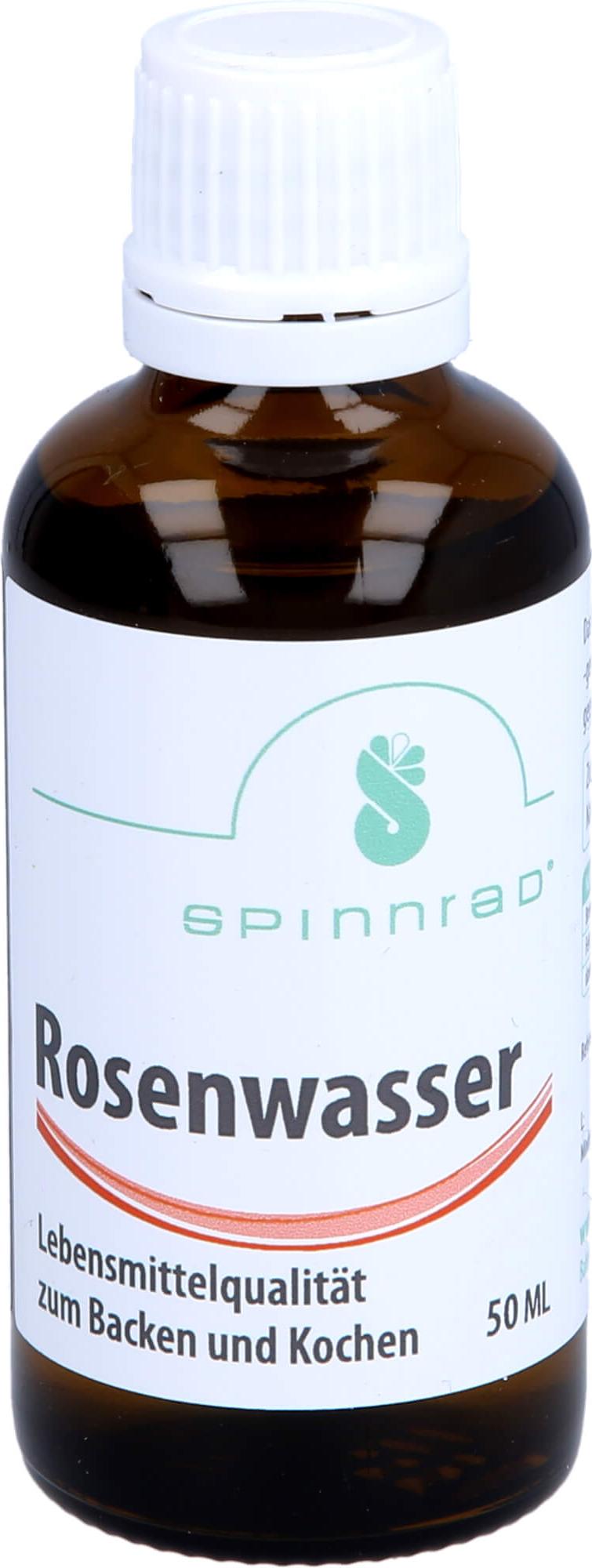 SPINNRAD GMBH SPINNRAD Rosenwasser zum Backen und Kochen, 50 ml Lösung 06100754