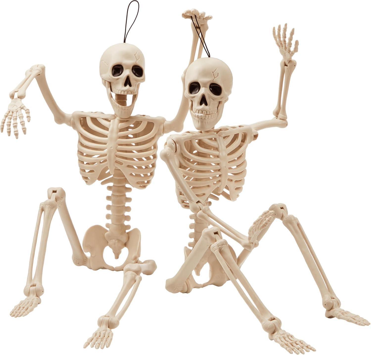 Sonstige JOYIN 2er Set 61 cm Halloween-Skelette mit beweglichen Gelenken