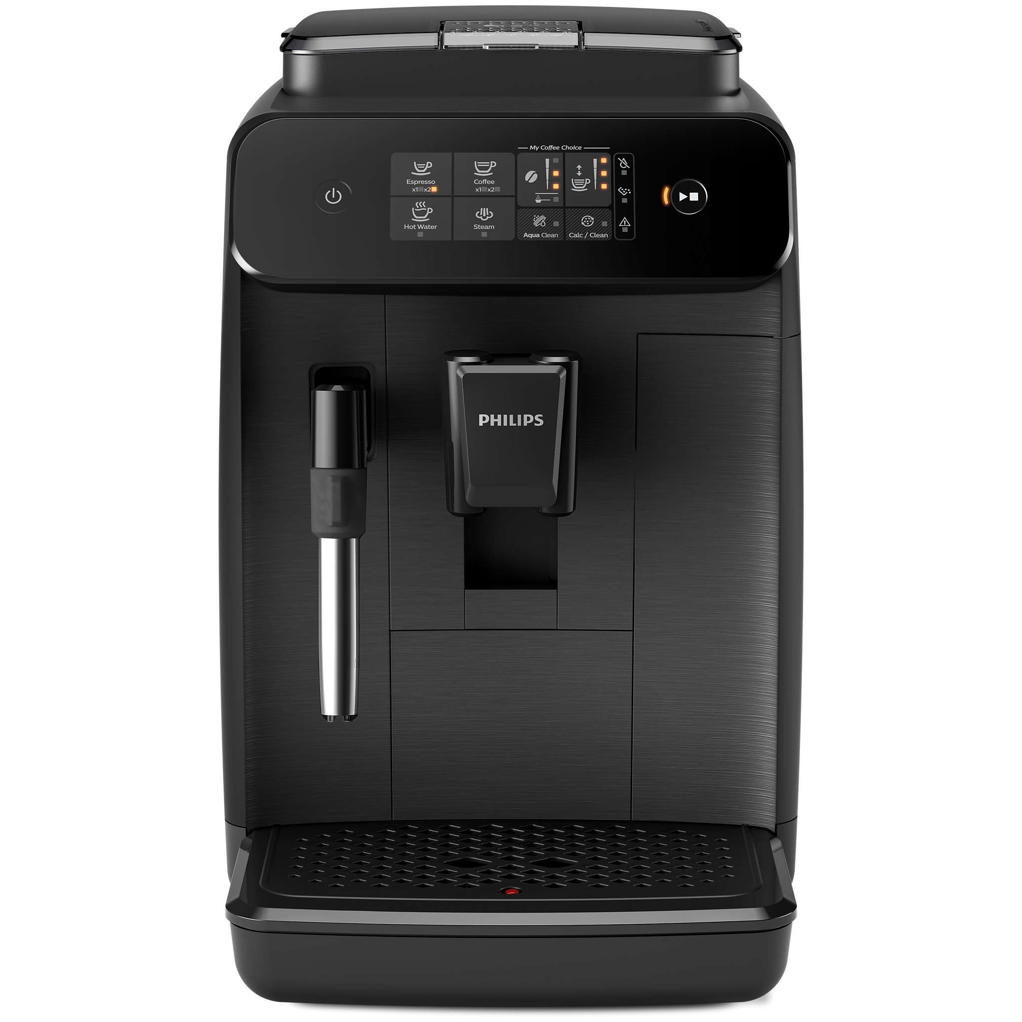 Philips 800 series EP0820/00, Espresso kávovar, 1,8 L, Kávové zrná, Mletá káva, Vstavaný mlynček, 1500 W, Čierna