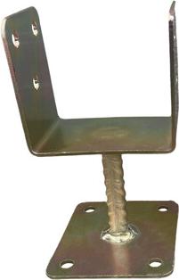 Pro Tech Pfostenbasis Typ U mit Verankerung Pro-Tech TOOLS T100 40593