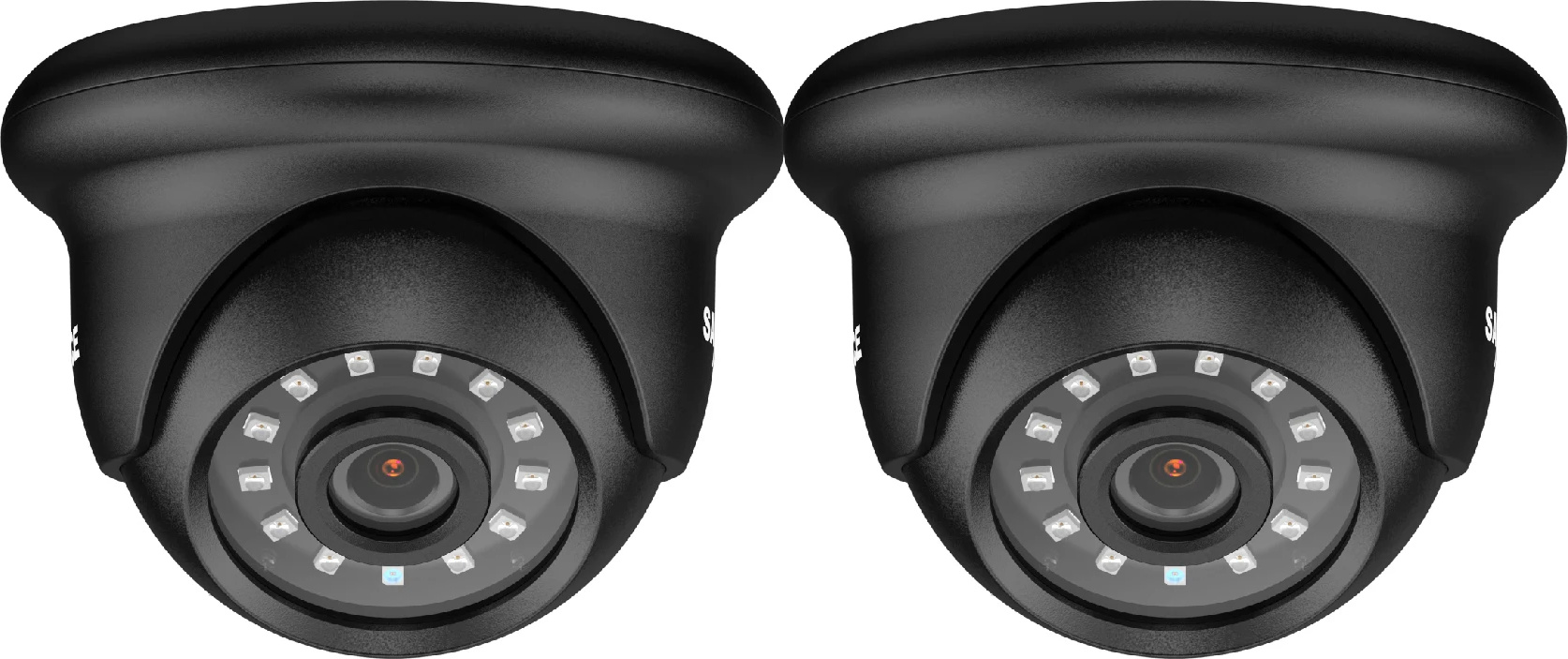 Bezpečnostné kamery SANNCE, rozlíšenie 1080P HD, inteligentné nočné videnie, 2 kusy