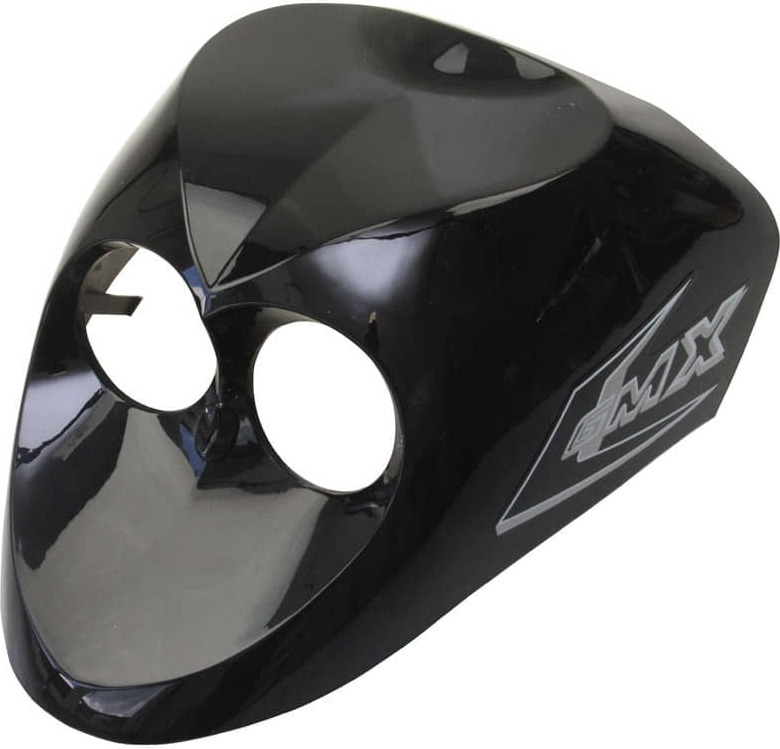 AGM-Motors AGM GMX 550 Scheinwerferverkleidung 50ccm 4Takt YY50QT014008-S Motorroller.de schwarz Scheinwerfer-Verkleidung Lenker-Verkleidung 139QMB Scooter