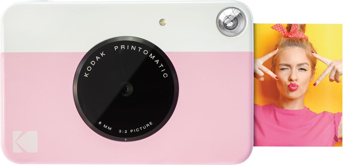Kodak Kamera Mit Sofortdruck Funktion (Osbe/Oscz/Ospl/Ossk) Farbe:rosa RODOMATICPK