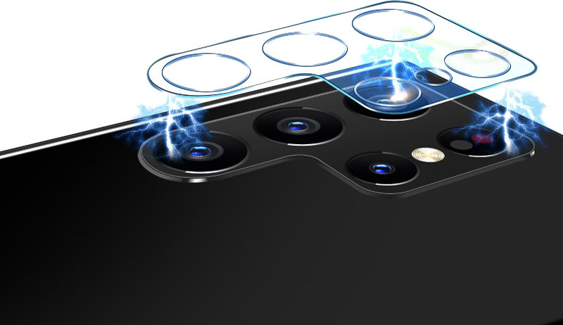 INF HD Kamera Schutzfolie aus gehärtetem Glas für Samsung Galaxy S21 Ultra 2 Stück Samsung Galaxy S21 Ultra 353521