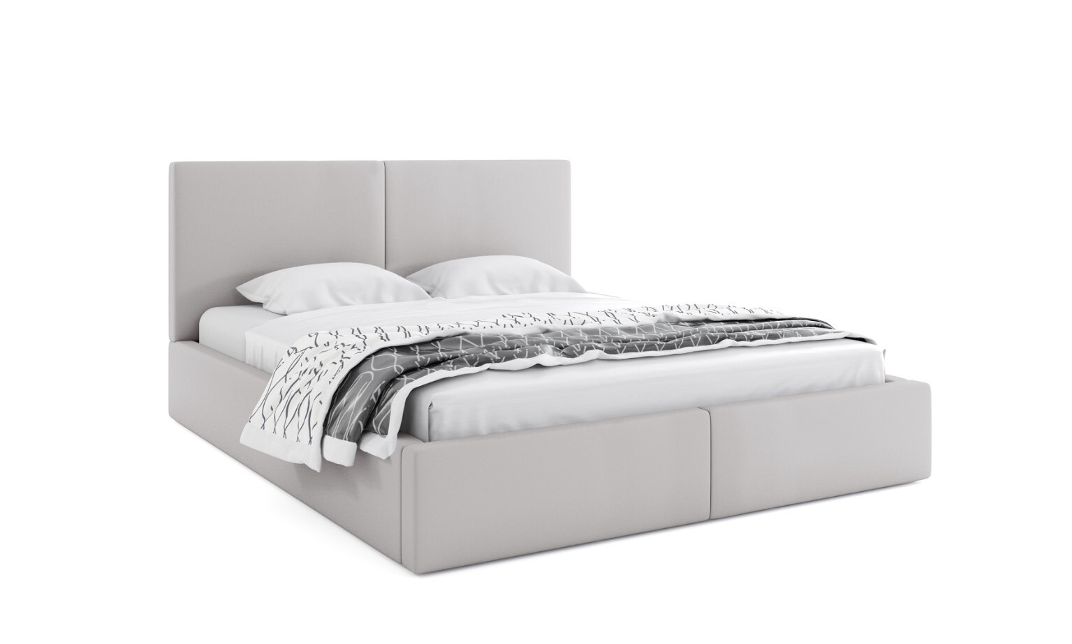 Manželská posteľ 160x200 JOSKA - biela