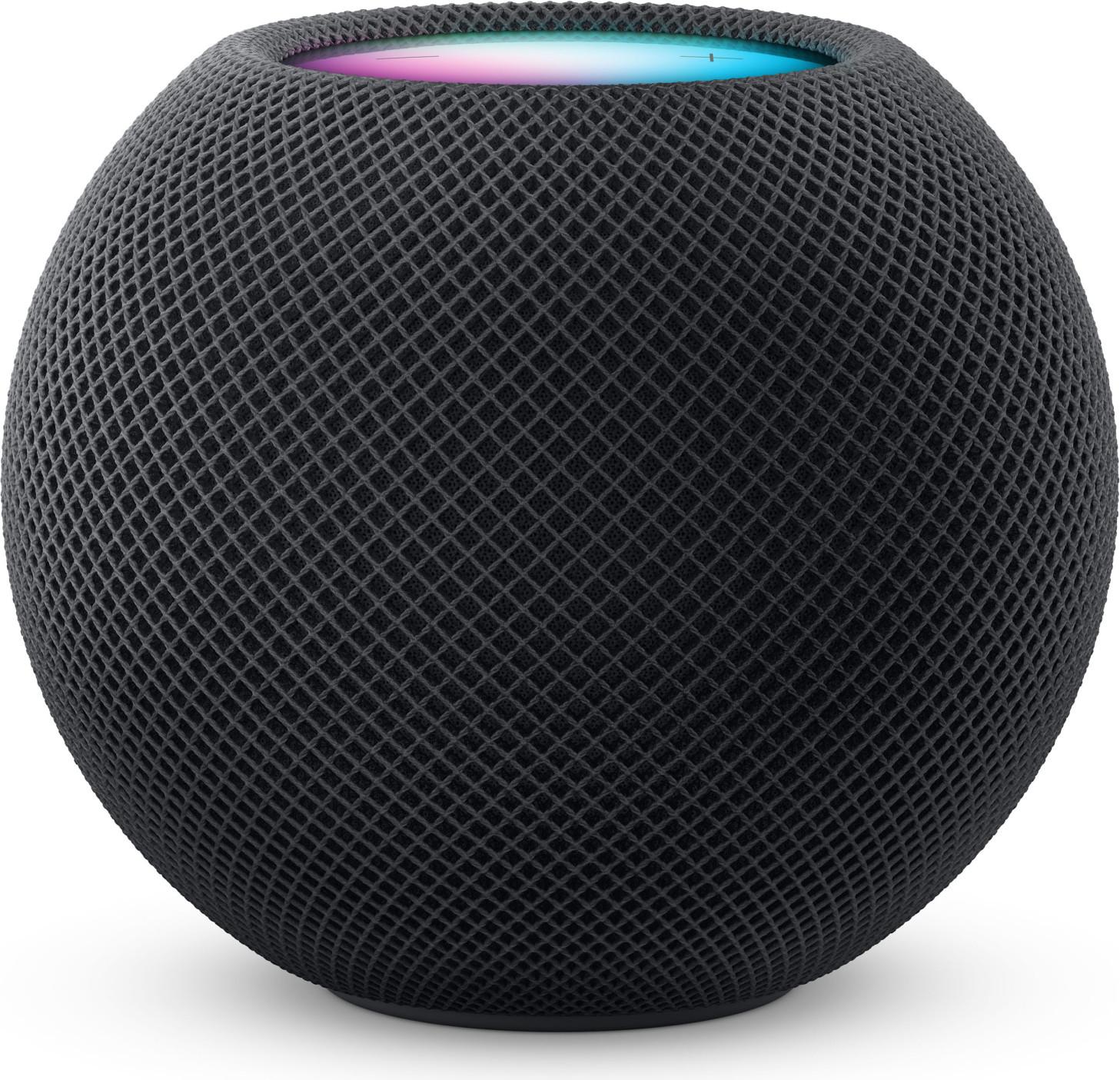 Apple HomePod mini MTJT3SM/A Mitternachtsgrau - Smart Speaker mit Siri und Sprachsteuerung