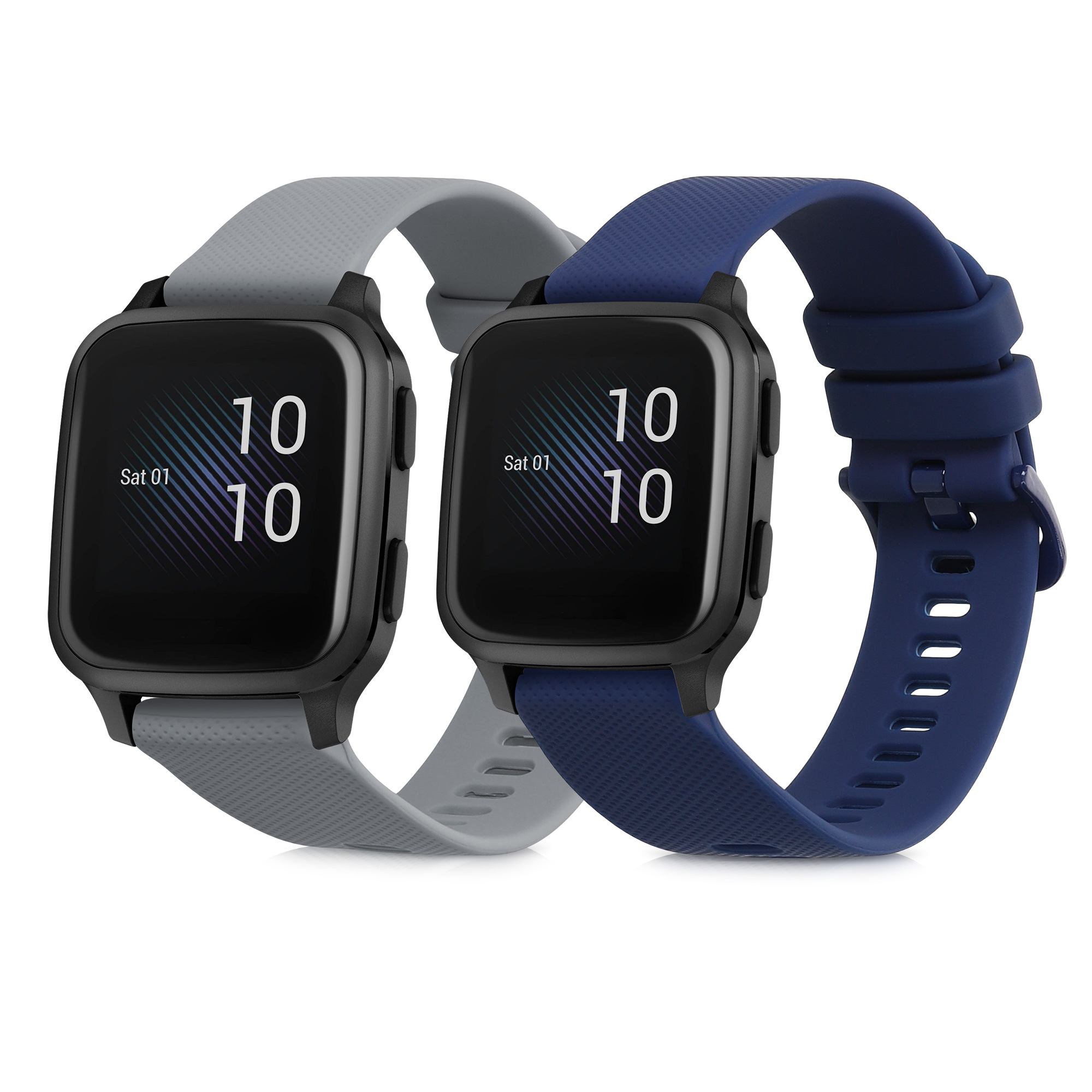 Smartwatch Rundes 2.5D HD Display IPX7 Wasserdicht Bluetooth Uhr iOS LG Android 