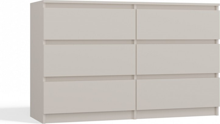 VENETI Breite Kommode TAAVI - Kaschmir 048-10-00112