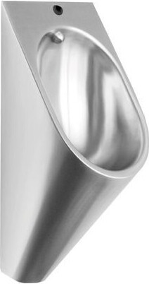 Franke Campus Wandpissoir CMPX538E aus Chromnickelstahl mit ovale Beckenform
