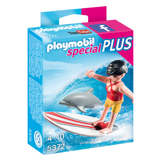 PLAYMOBIL 5372 - Surferin mit Delfin