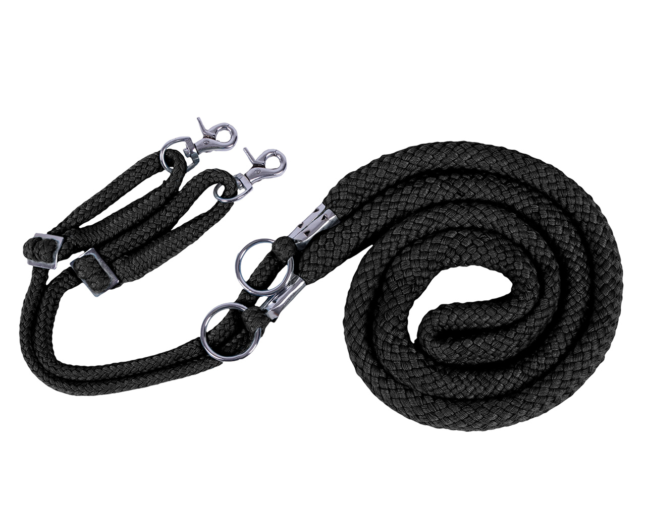 QHP Longierhilfe, Größe:XS, Farbe:schwarz QHP-2040-ZW-XS