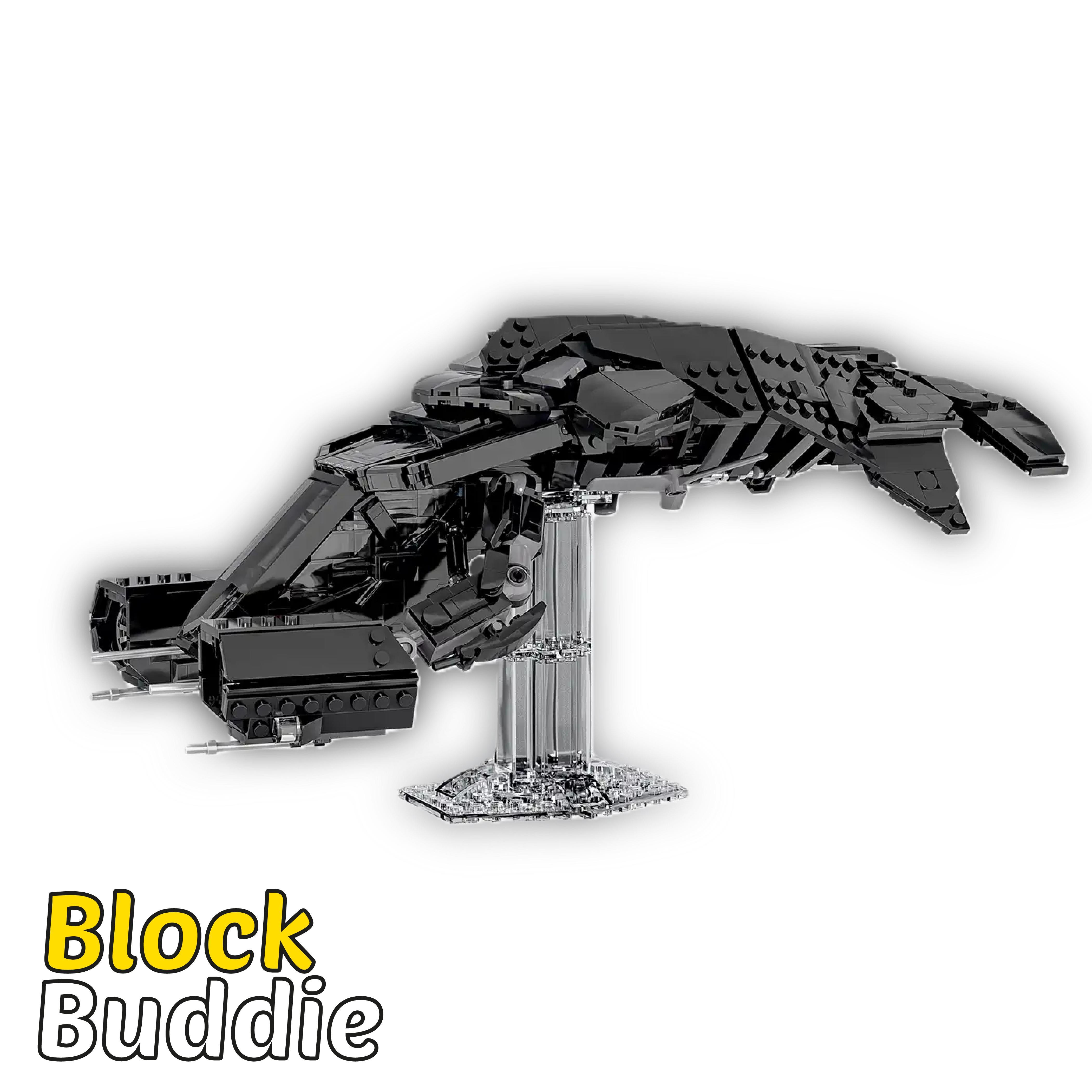 Modbrix Batman Dark Knight Rises The Bat Klemmbaustein Set 1127 Teile Stealth-Fluggerät Modell