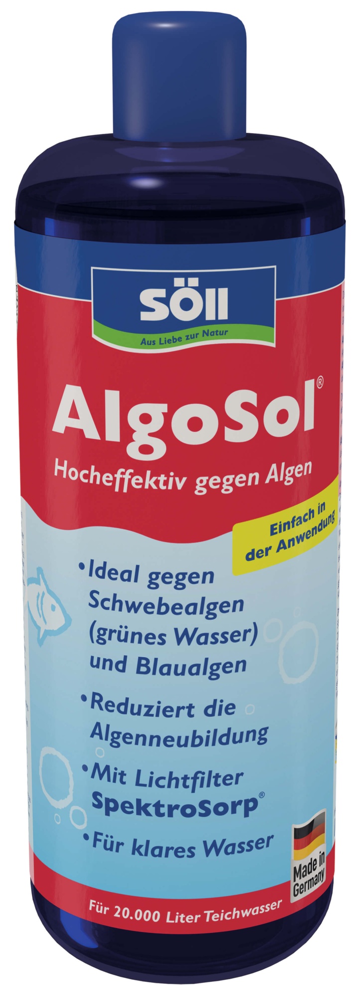 AlgoSol Teich 1 L gegen Algen Teichpflege Kaufland.de