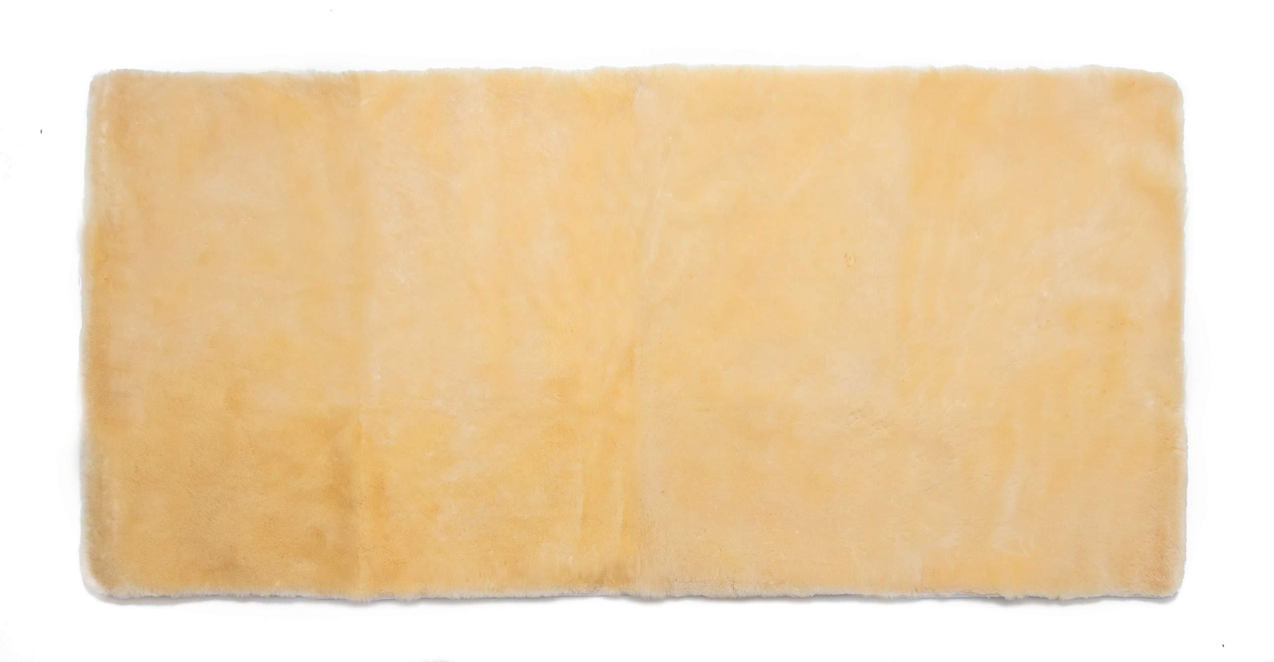 Dripio Lammfell Bettauflage 90x200 cm medizinisch gegerbt Vollvlies