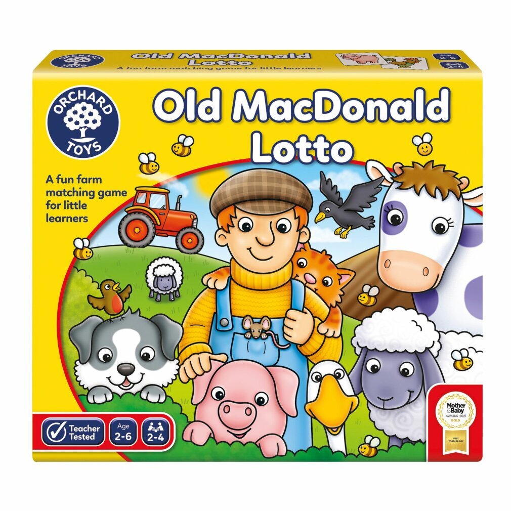 Orchard Toys Das alte Macdonald-Lotto 101372