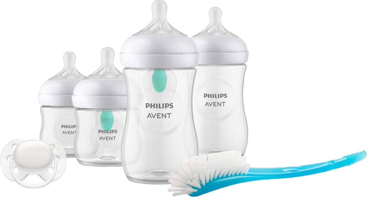 Philips Avent Kit biberons en verre pour nouveau-né – 3 biberons à