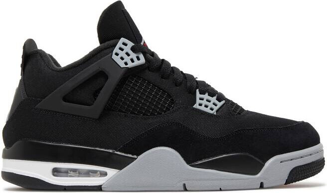 Air Jordan 4 Retro SE Black Canvas