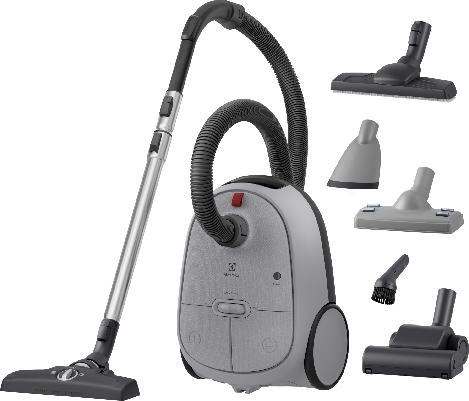 Electrolux Vreckový vysávač 600 Animal EB61A5UG Urban Grey