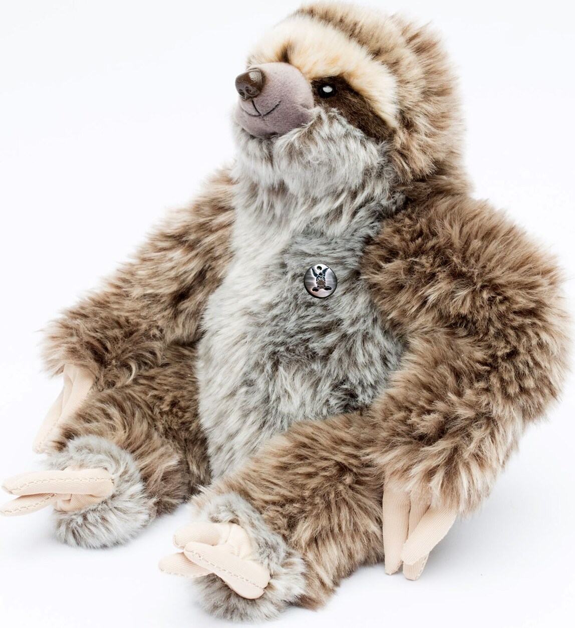 Kuscheltiere*biz Kuscheltier Faultier sitzend 25 cm hoch Plüschtier * LUCIA KT531382