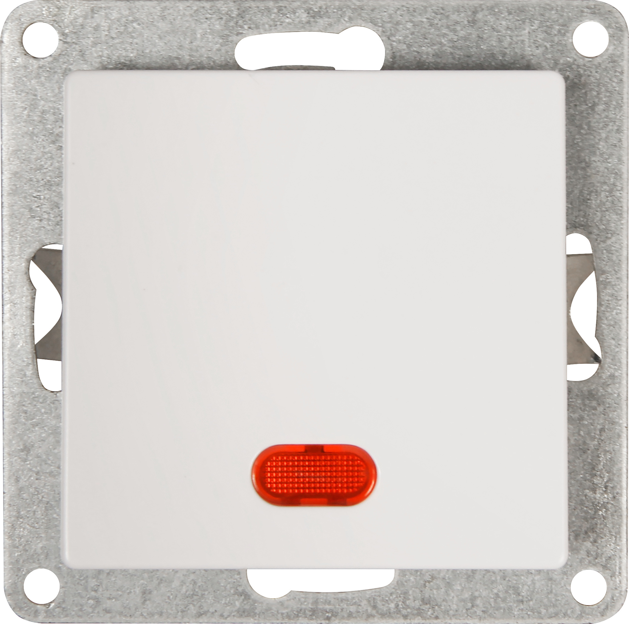Schalter McPower Cup 250V/10A UP weiß mit Orientierungs-Leuchte 1534276