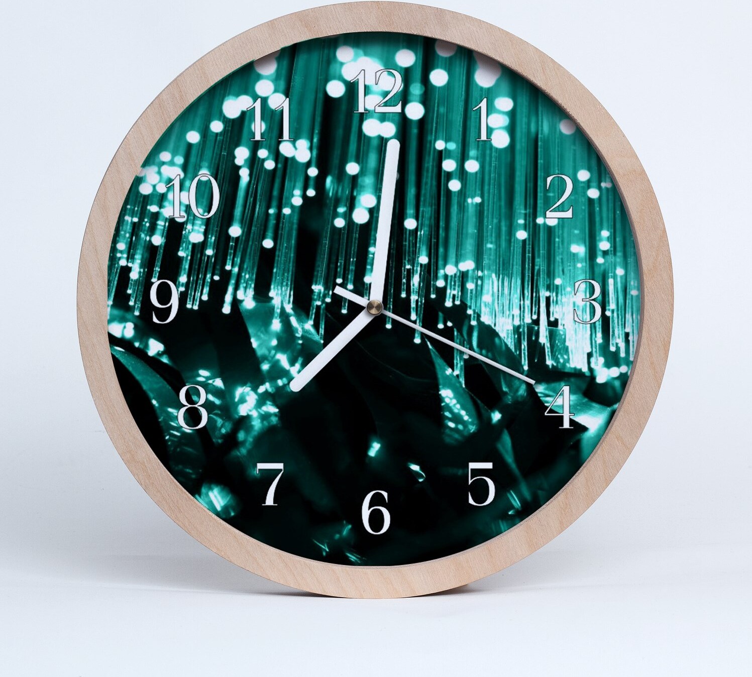tulup Holzuhr 30fi cm wanduhr - optische Technik zdo-30-27451079